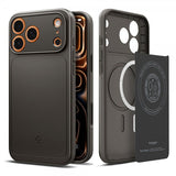Spigen iPhone 17 Pro Deksel Thin Fit MagFit Gunmetal
