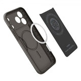 Spigen iPhone 17 Pro Deksel Thin Fit MagFit Gunmetal