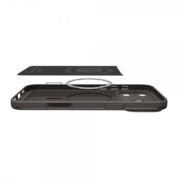 Spigen iPhone 17 Pro Deksel Thin Fit MagFit Gunmetal