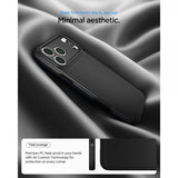 Spigen iPhone 17 Pro Deksel Thin Fit MagFit Svart