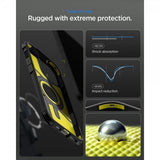 Spigen iPhone 17 Pro Deksel Tough Armor T MagFit Gunmetal