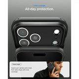 Spigen iPhone 17 Pro Deksel Tough Armor T MagFit Svart