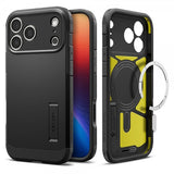 Spigen iPhone 17 Pro Deksel Tough Armor T MagFit Svart