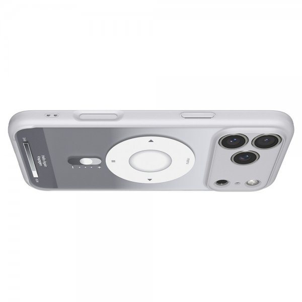Spigen iPhone 17 Pro Deksel Ultra Hybrid Classic MagFit Sølv