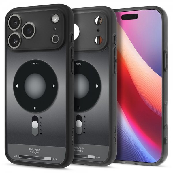 Spigen iPhone 17 Pro Deksel Ultra Hybrid Classic MagFit Svart