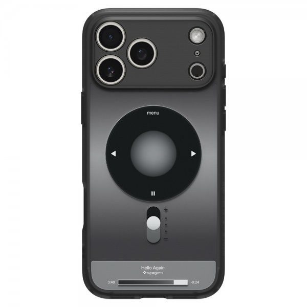 Spigen iPhone 17 Pro Deksel Ultra Hybrid Classic MagFit Svart