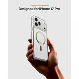 Spigen iPhone 17 Pro Deksel Ultra Hybrid MagFit Clear Gold