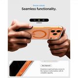 Spigen iPhone 17 Pro Deksel Ultra Hybrid MagFit Clear Orange