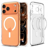 Spigen iPhone 17 Pro Deksel Ultra Hybrid MagFit Frost White