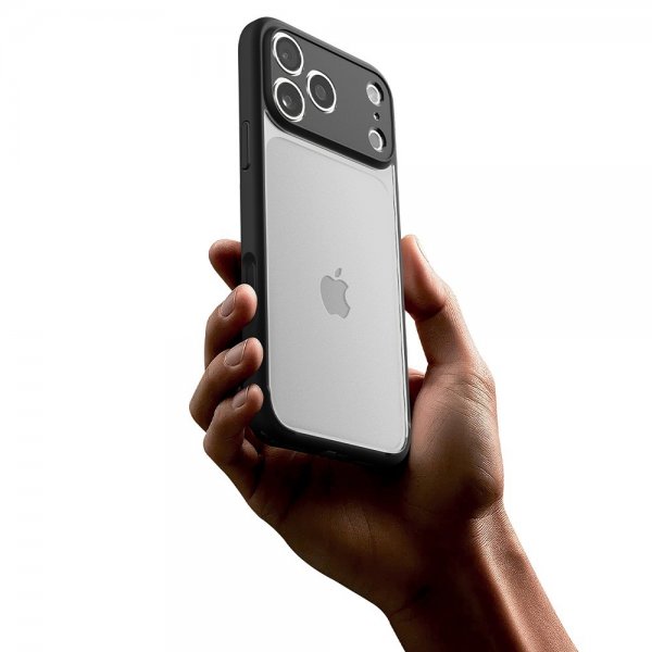 Spigen iPhone 17 Pro Deksel Ultra Hybrid Matte Black