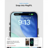 Spigen iPhone 17 Pro Deksel Ultra Hybrid S MagFit Clear White