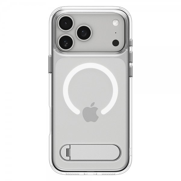 Spigen iPhone 17 Pro Deksel Ultra Hybrid S MagFit Clear White