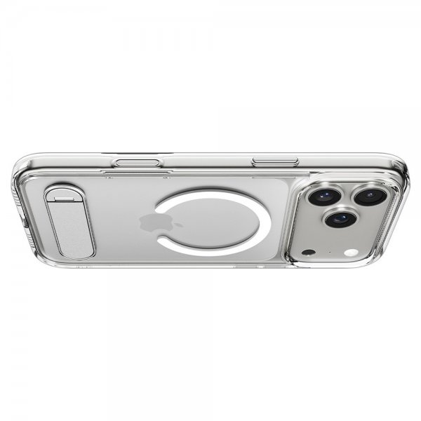Spigen iPhone 17 Pro Deksel Ultra Hybrid S MagFit Clear White