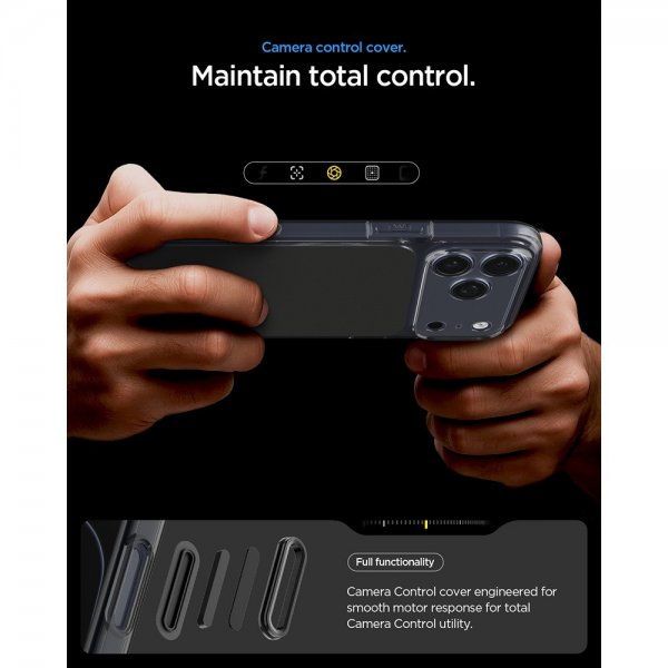 Spigen iPhone 17 Pro Deksel Ultra Hybrid T MagFit Matte Black