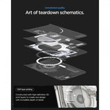 Spigen iPhone 17 Pro Deksel Ultra Hybrid Zero One MagFit Natural Titanium