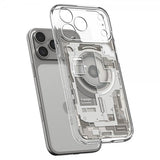 Spigen iPhone 17 Pro Deksel Ultra Hybrid Zero One MagFit Natural Titanium