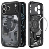 Spigen iPhone 17 Pro Deksel Ultra Hybrid Zero One MagFit Svart