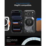 Spigen iPhone 17 Pro Deksel Ultra Hybrid Zero One MagFit Svart