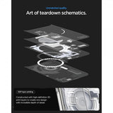 Spigen iPhone 17 Pro Deksel Ultra Hybrid Zero One MagFit Hvit
