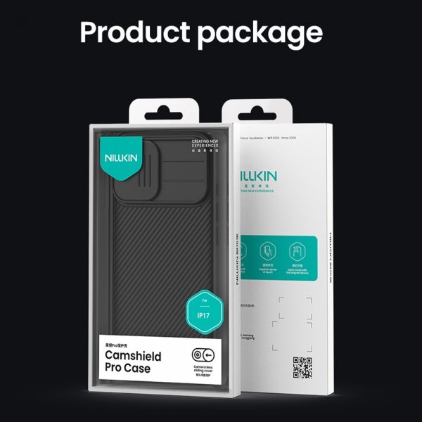 Nillkin iPhone 17 Deksel CamShield Pro Svart