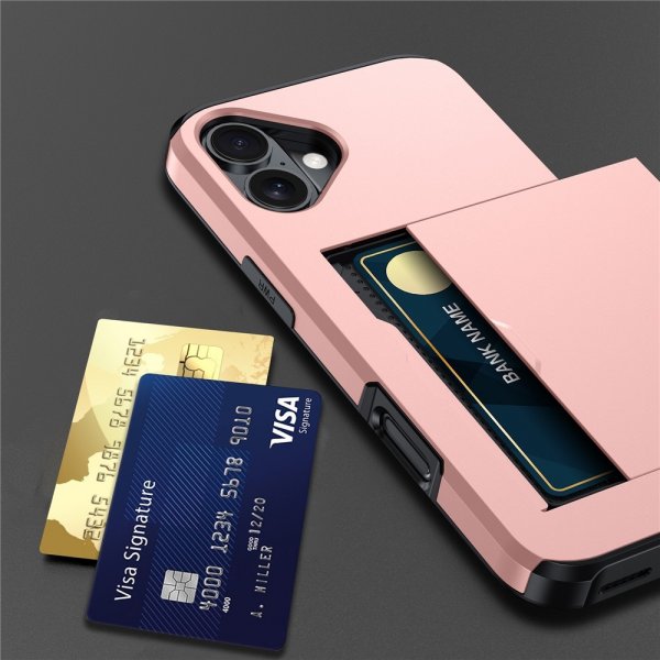 iPhone 17 Deksel Card Slide Svart