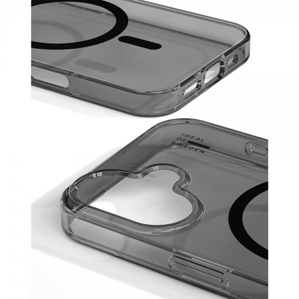 Ideal of Sweden iPhone 17 Deksel Clear Case MagSafe Tinted Black