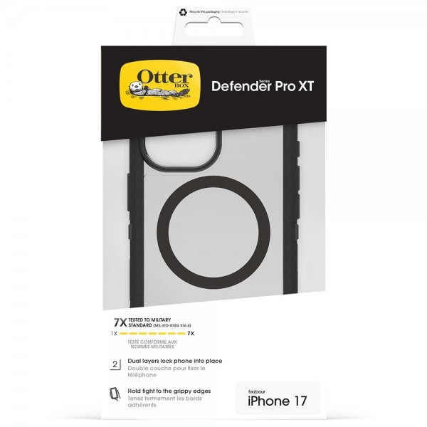 Otterbox iPhone 17 Deksel Defender Pro XT MagSafe Dark Side