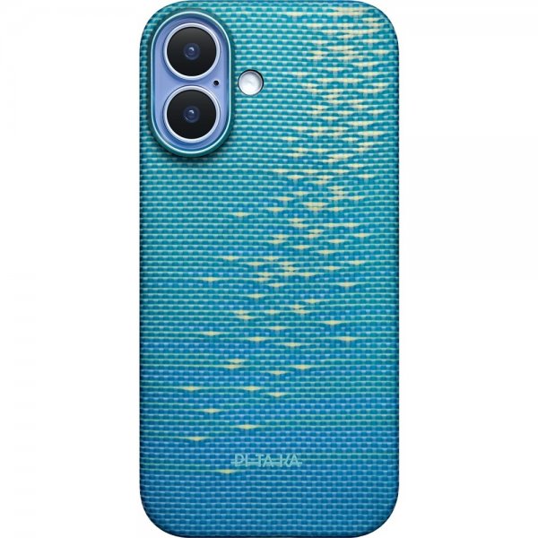 Pitaka iPhone 17 Deksel Edge Lucid Blue
