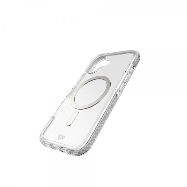 Tech21 iPhone 17 Deksel EvoCrystal MagSafe Metallic Silver