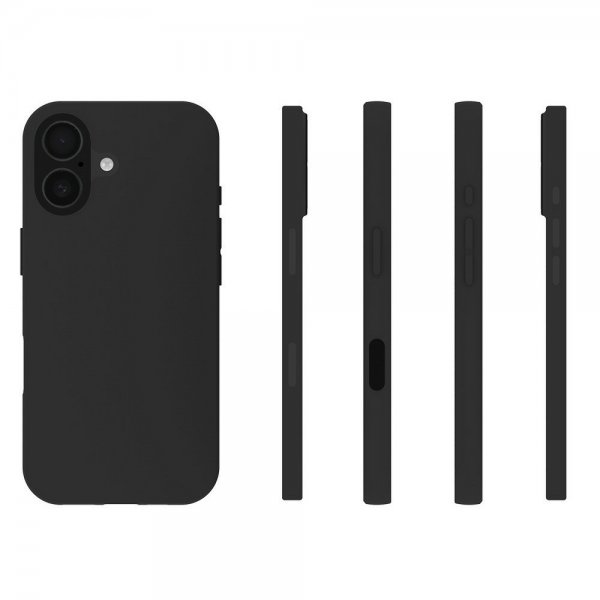 Nordic Covers iPhone 17 Deksel Feather Series Raven Black