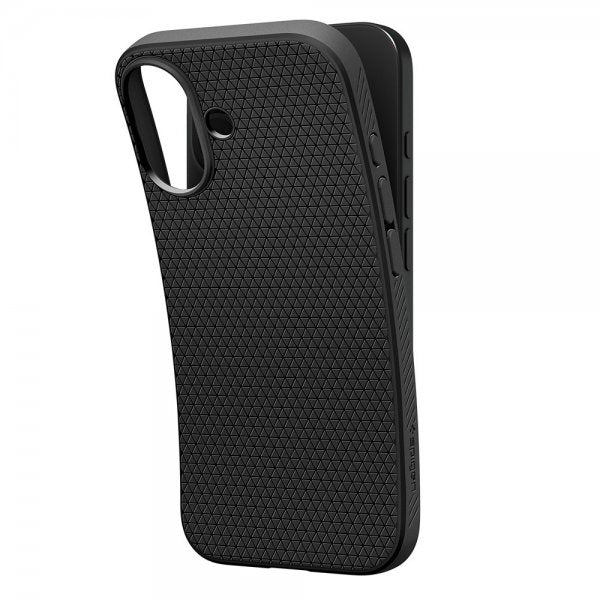 Spigen iPhone 17 Deksel Liquid Air Matte Black