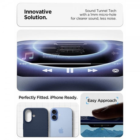 Spigen iPhone 17 Deksel Liquid Air Navy Blue