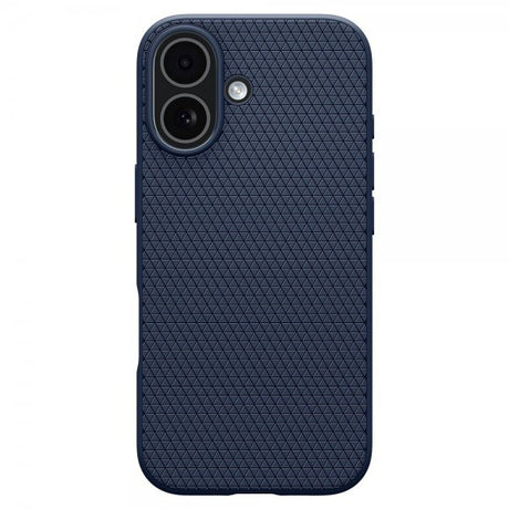 Spigen iPhone 17 Deksel Liquid Air Navy Blue