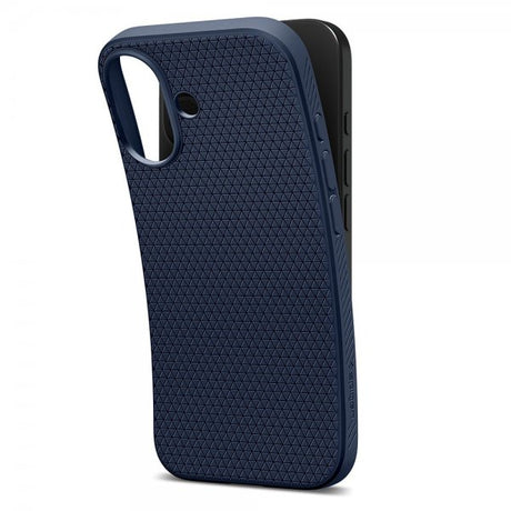 Spigen iPhone 17 Deksel Liquid Air Navy Blue
