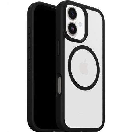 Otterbox iPhone 17 Deksel React MagSafe Black Crystal