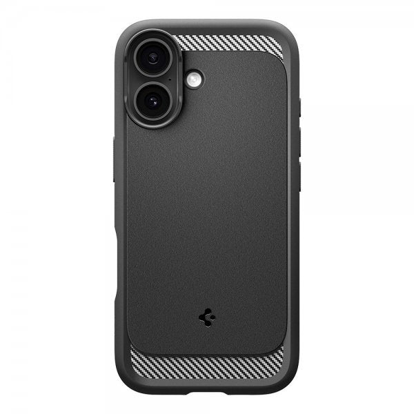 Spigen iPhone 17 Deksel Rugged Armor MagFit Matte Black