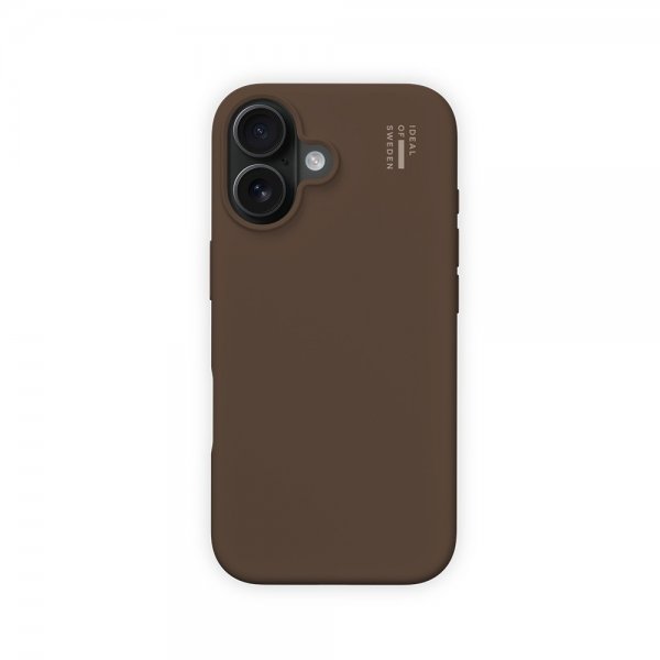 Ideal of Sweden iPhone 17 Deksel Silicone Case MagSafe Mocha Mousse