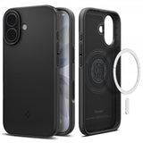 Spigen iPhone 17 Deksel Thin Fit MagFit Svart