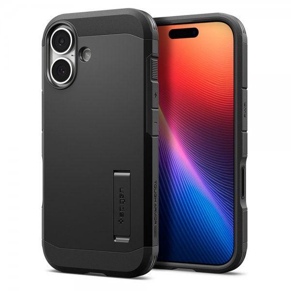 Spigen iPhone 17 Deksel Tough Armor T MagFit Svart