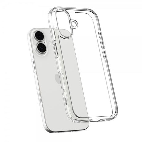 Spigen iPhone 17 Deksel Ultra Hybrid Crystal Clear
