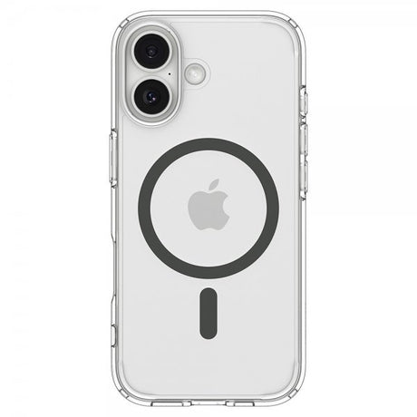 Spigen iPhone 17 Deksel Ultra Hybrid MagFit Clear Graphite