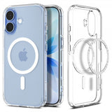 Spigen iPhone 17 Deksel Ultra Hybrid MagFit Clear White