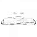 Spigen iPhone 17 Deksel Ultra Hybrid MagFit Clear White