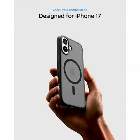 Spigen iPhone 17 Deksel Ultra Hybrid MagFit Frost Black
