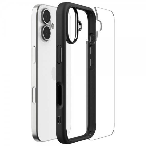 Spigen iPhone 17 Deksel Ultra Hybrid Matte Black