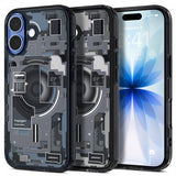 Spigen iPhone 17 Deksel Ultra Hybrid Zero One MagFit Svart