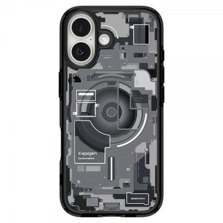Spigen iPhone 17 Deksel Ultra Hybrid Zero One MagFit Svart