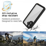 Redpepper iPhone 17 Deksel Vanntett IP68 Svart
