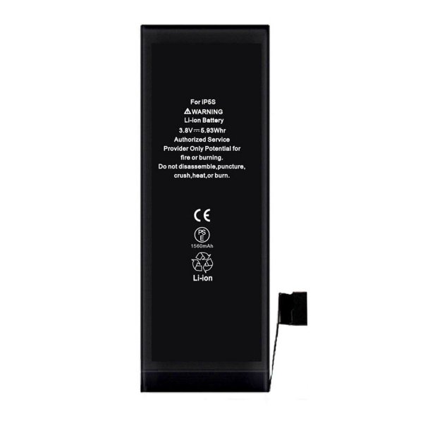 iPhone 5S Batteri Høy Kvalitet