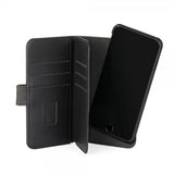 Gear iPhone 6/6S/7/8/SE Etui 7 Kortlomme Löstagbart Deksel Svart
